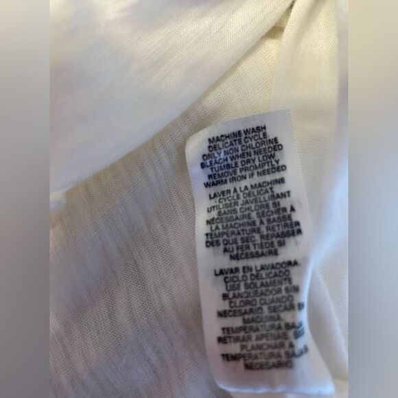 Splendid Shark Bite Tank Top White XS - Picture 6 of 6